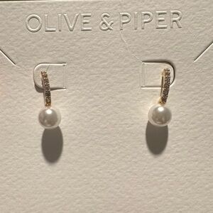 Olive & piper bridal earrings